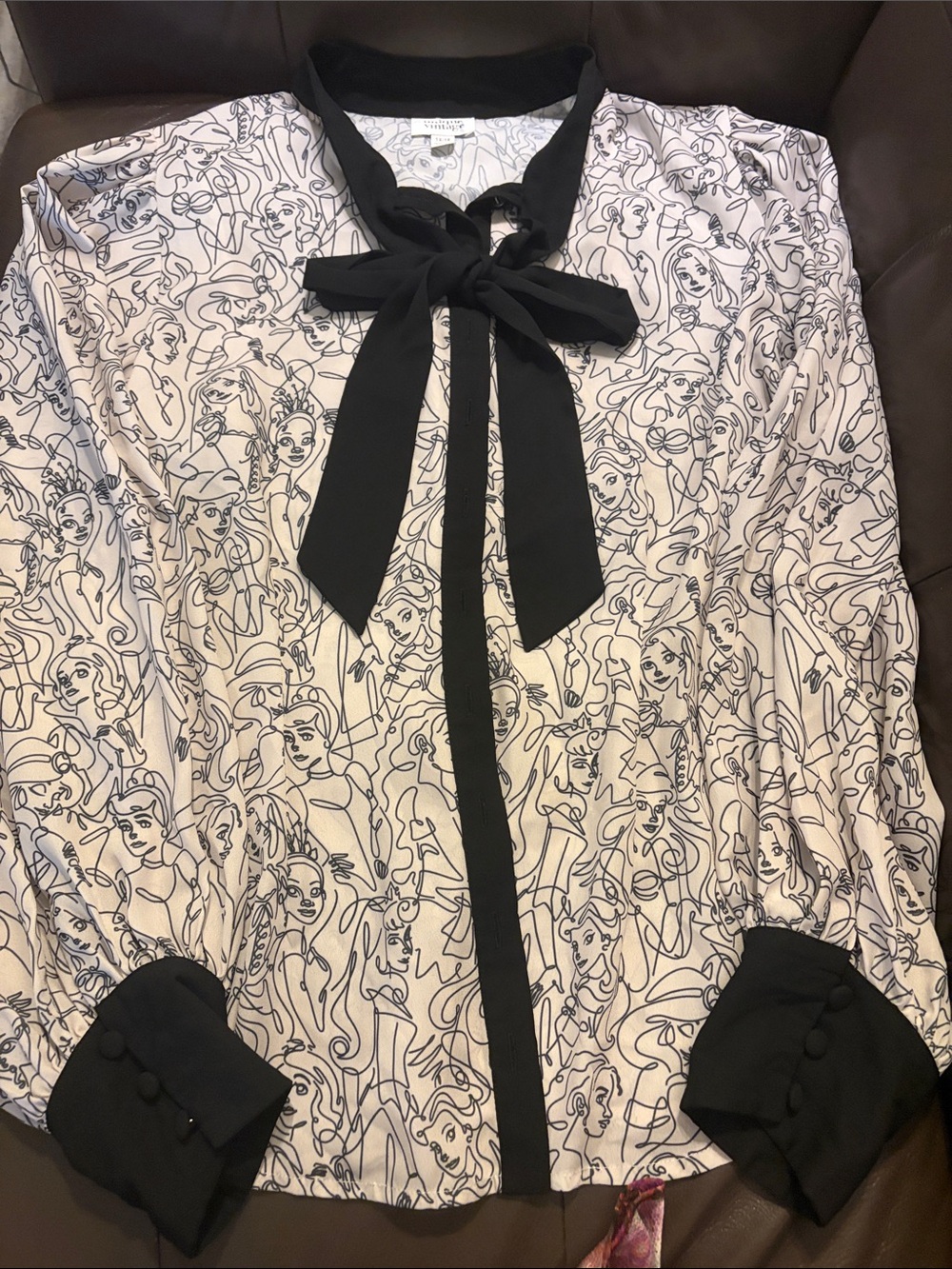 Unique Vintage princess blouse, long sleeves, beautiful size 1X